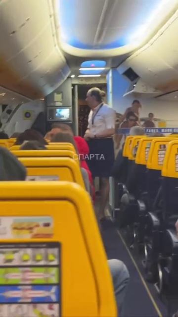 Стюардесса по имени Жанна. Юмор.