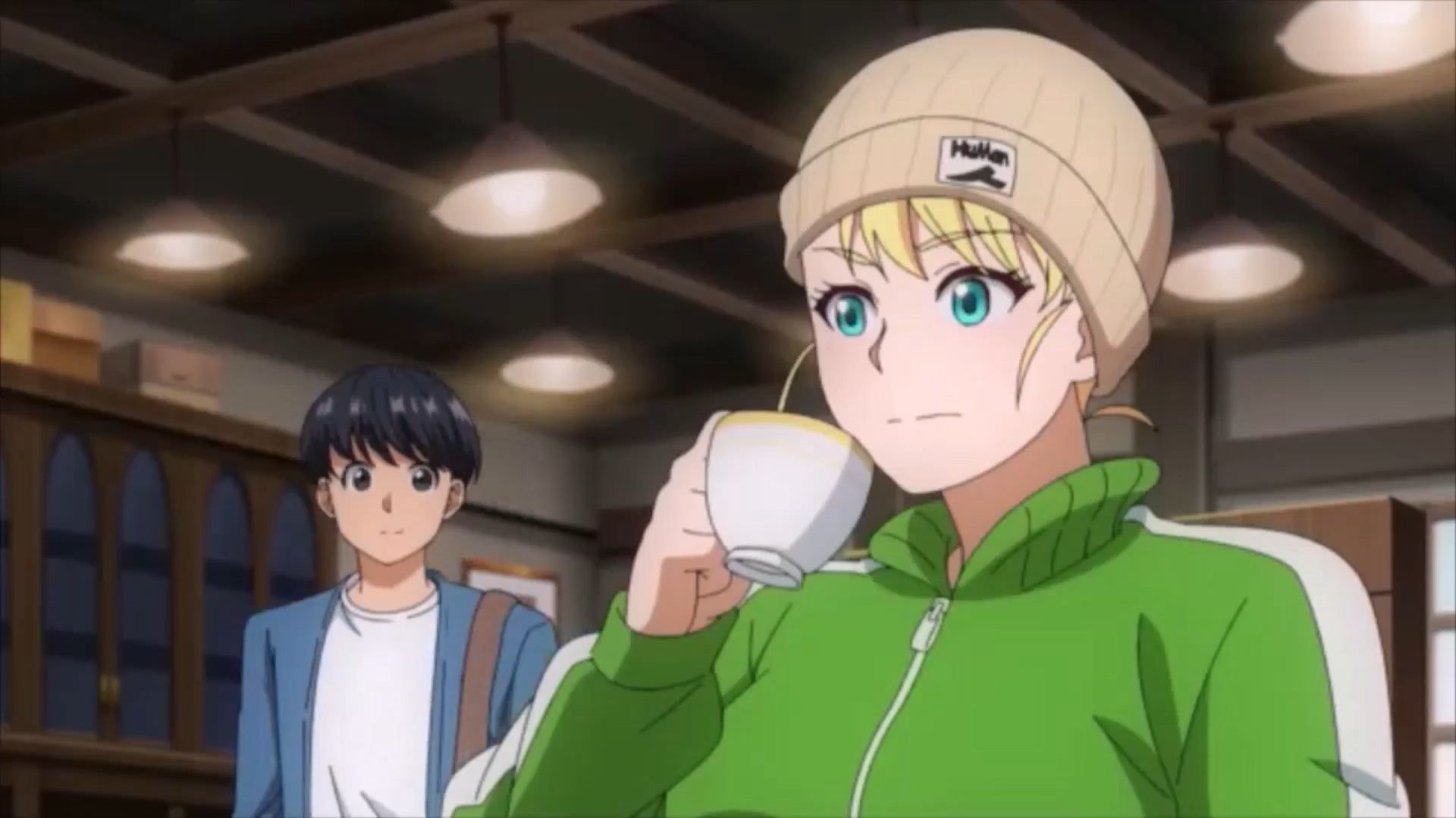 Пухленькой эльфийке кофе очень не понравился) "Эльф Nе может сидеть на Dиете"