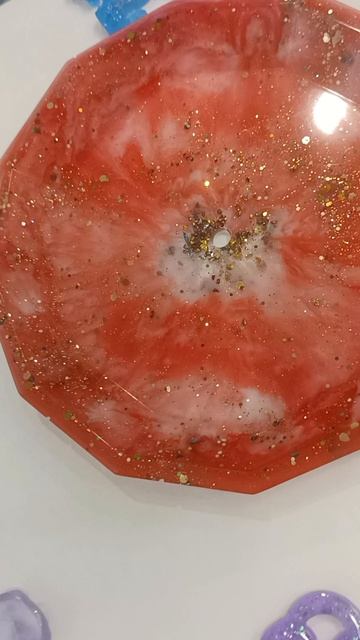 фруктовница из эпоксидной смолы