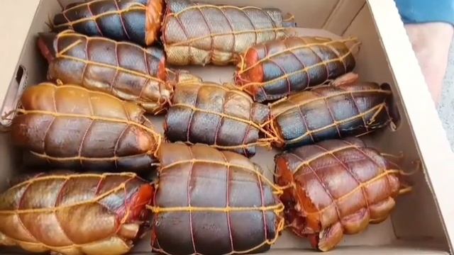 Кета кусок горячего копчения