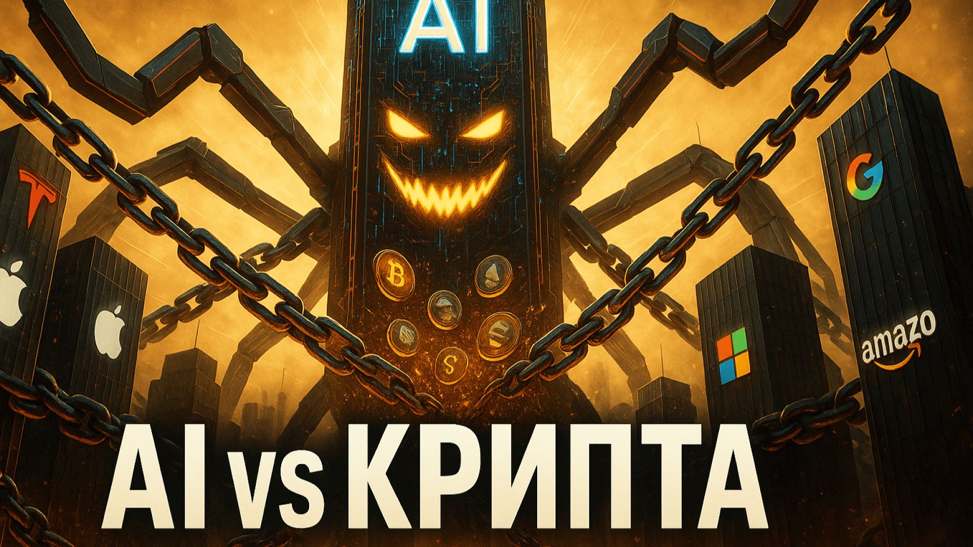 AI-УДАР ПО КРИПТЕ ОТ США | BLACKROCK ЗАКУПАЕТ БИТКОИН | CZ В ФИЛЬМЕ | КРИПТА НЕ СПИТ 25.11.2025