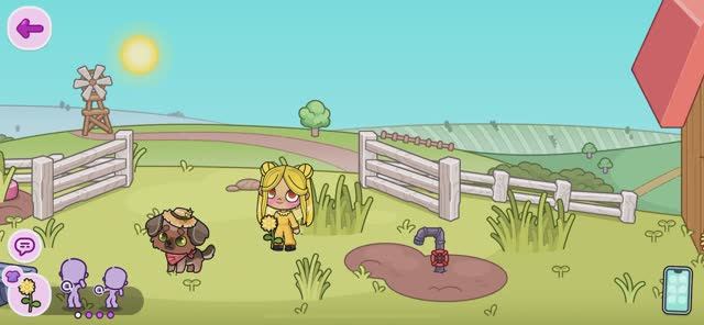 Дача коровки и курочки