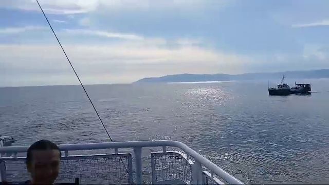 Байкал.Листвянка.Большое автопутешествие из Москвы до Владивостока с 4 маленькими детьми.На палубе.