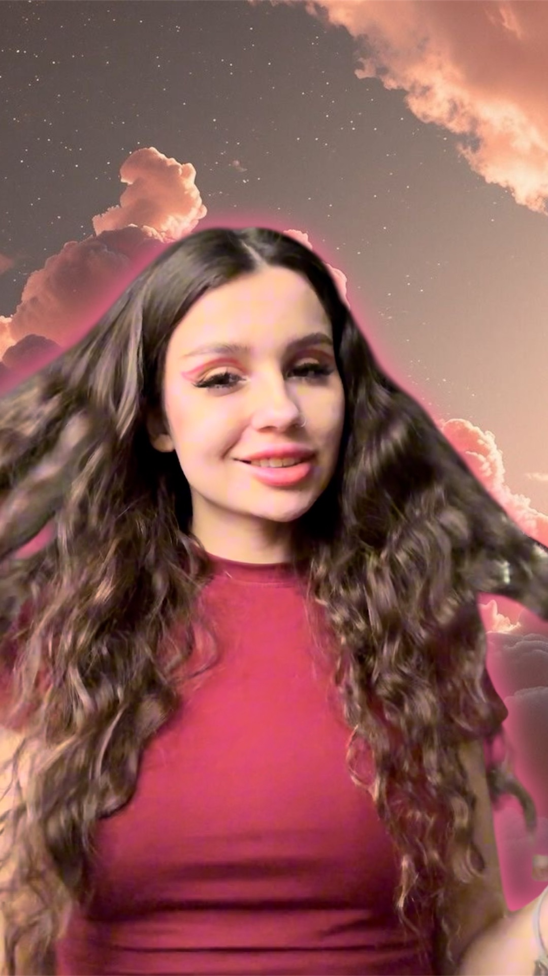 Макияж с верхними стрелками