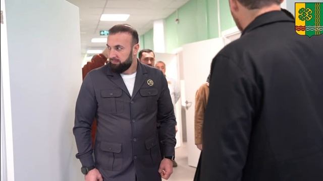 Открытие нового здания женской консультации в городе Шелковская