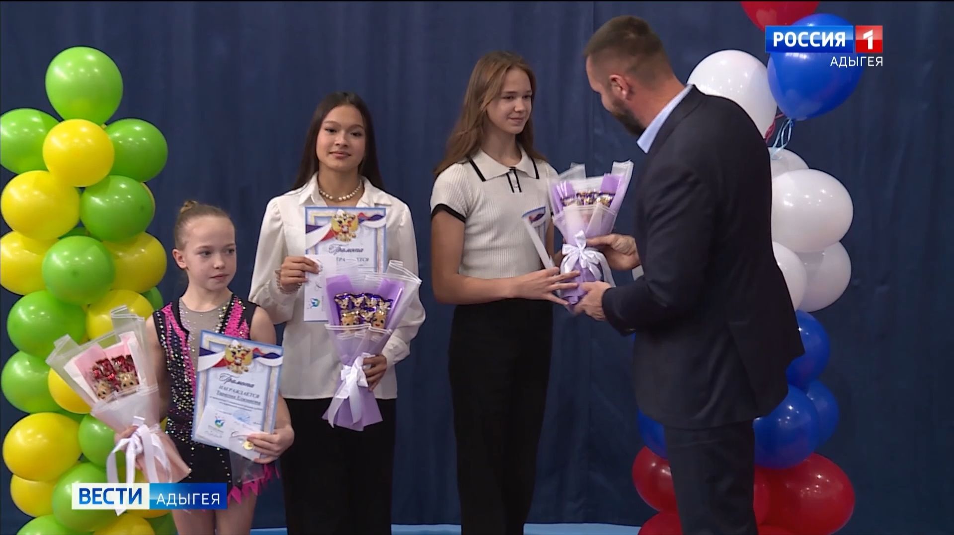 В посёлке Яблоновском чествовали спортсменов Тахтамукайского района