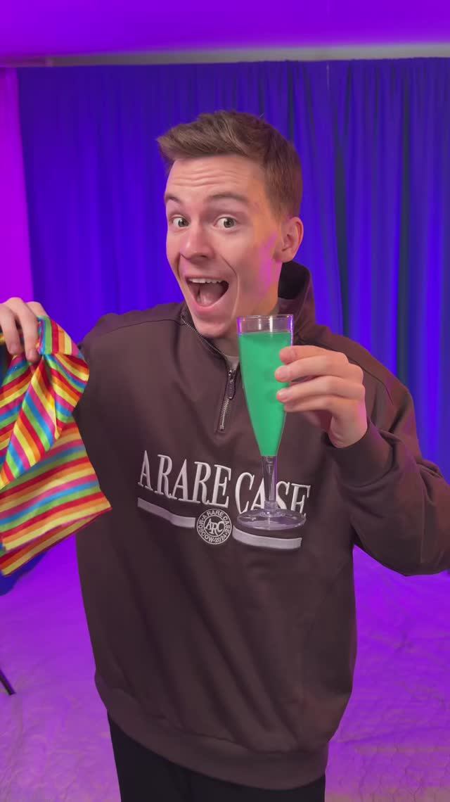 🌀Смена цвета воды в стакане