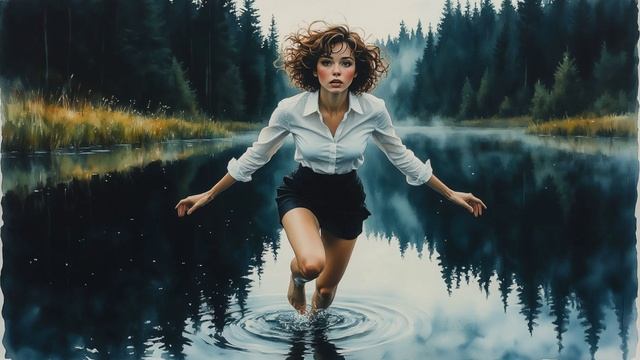 В водах черного озера. Страшные истории