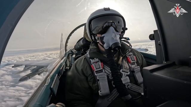 Боевое дежурство экипажа Су-35с