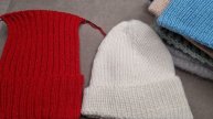 Уроки в Куруновске. Шапки. Распаковка кашемиров