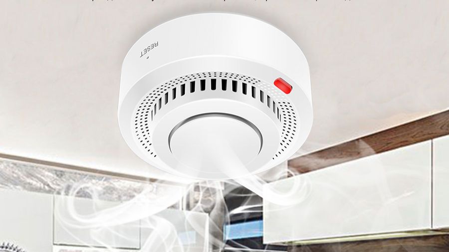 Умный WiFi датчик дыма Tuya smart