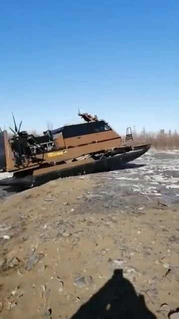 Аэросани Нерпа за Полярным кругом. Якутия