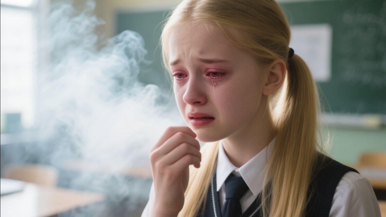 Ученик 8-го класса рыспылил на уроке газ из аэрозольного пистолета на уроке во Владивостоке