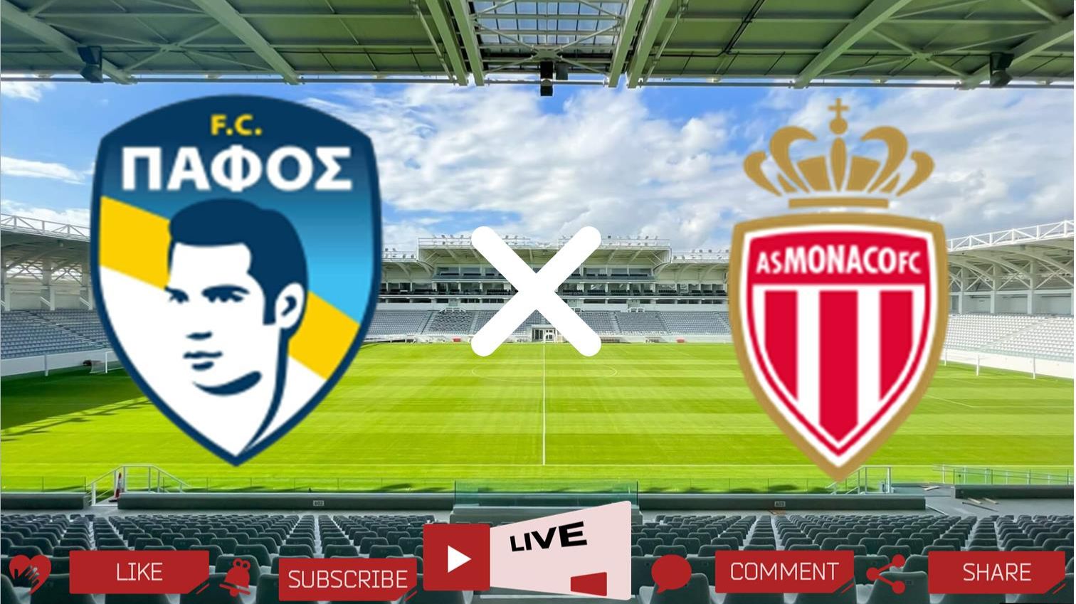 Пафос - Монако | Текстовая трансляция