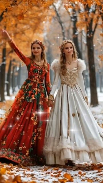 Встреча осени с зимой.