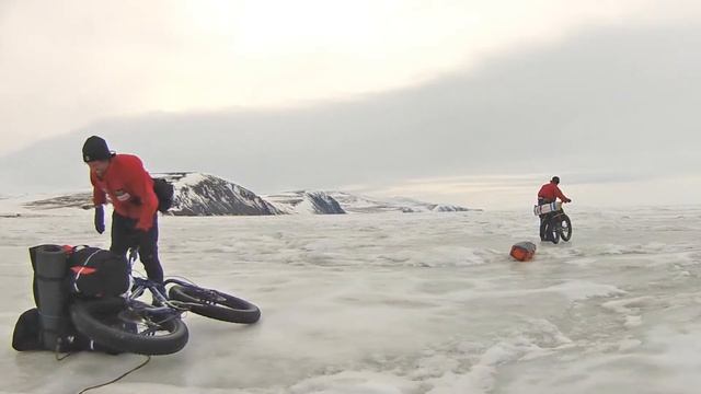 Санки-волокуши "Терра" в Арктической велоэкспедиции AdVitaNord-ВелоАрктика 2017