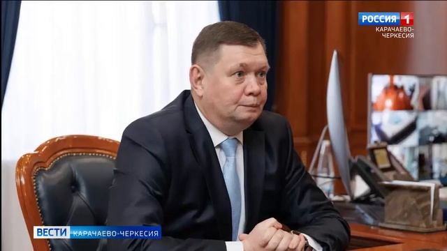 Рашид Темрезов обсудил с Игорем Кухно вопросы защиты прав предпринимателей в Карачаево-Черкесии