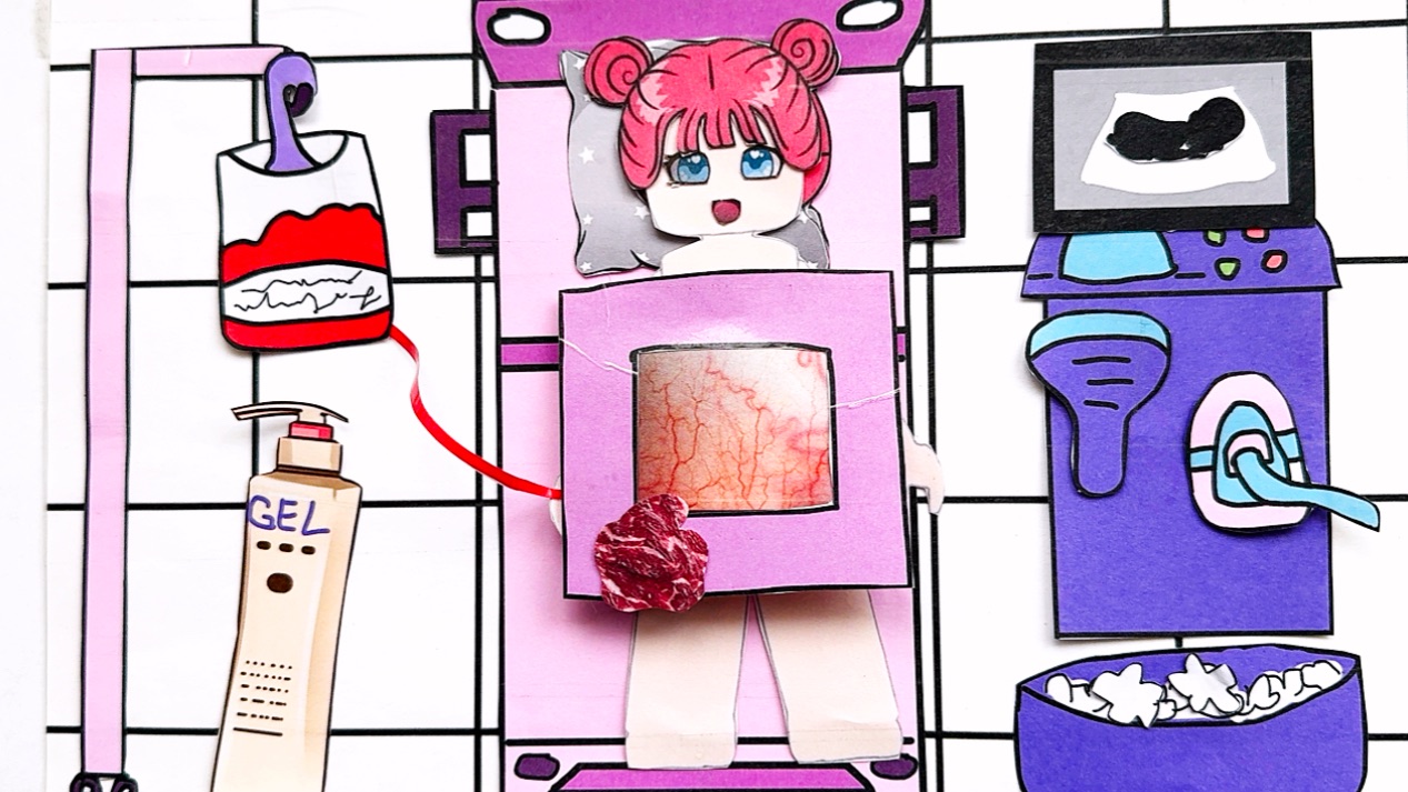 Роблакс беременность / бумажное появление малыша