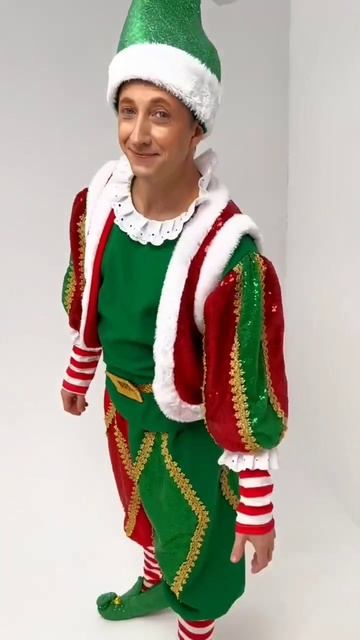 Аниматорский костюм Рождественский Эльф