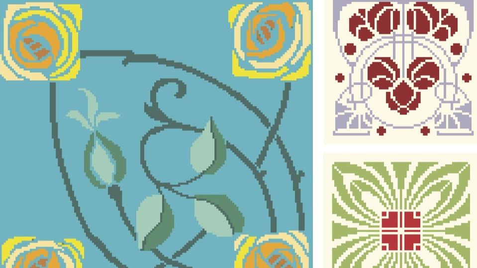 🕰️🧶Старинные СХЕМЫ Art Nouveau для вязания и рукоделия. Подборка №176.🧶🕰️