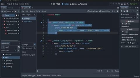8 - Input Handling - 02 - Callback order