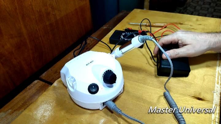 Ремонт аппарата для маникюра Nail Drill, педаль не работает, как найти и устранить неисправность.