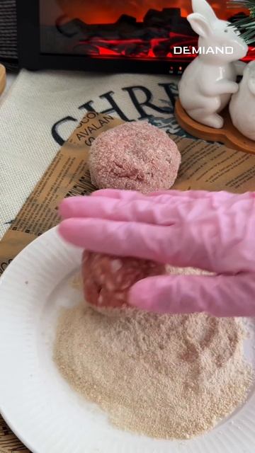 Котлеты с грибами и сыром