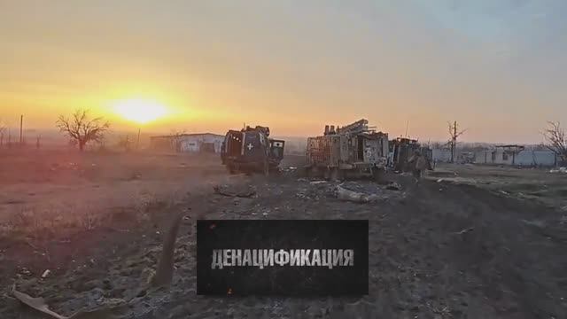 🔴Кадры со стороны противника. Уничтоженные бронеавтомобили ВСУ🔴