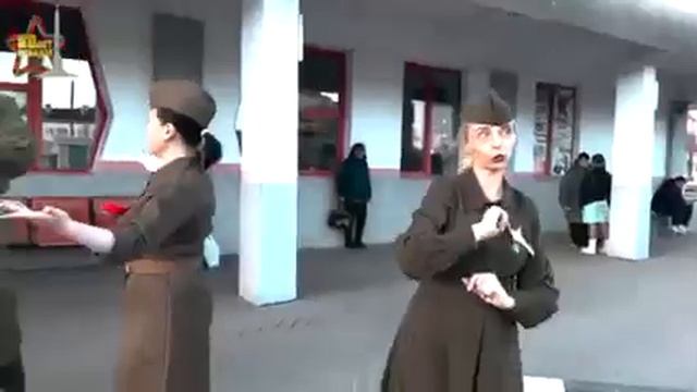 Флешмоб. Песни Победы.