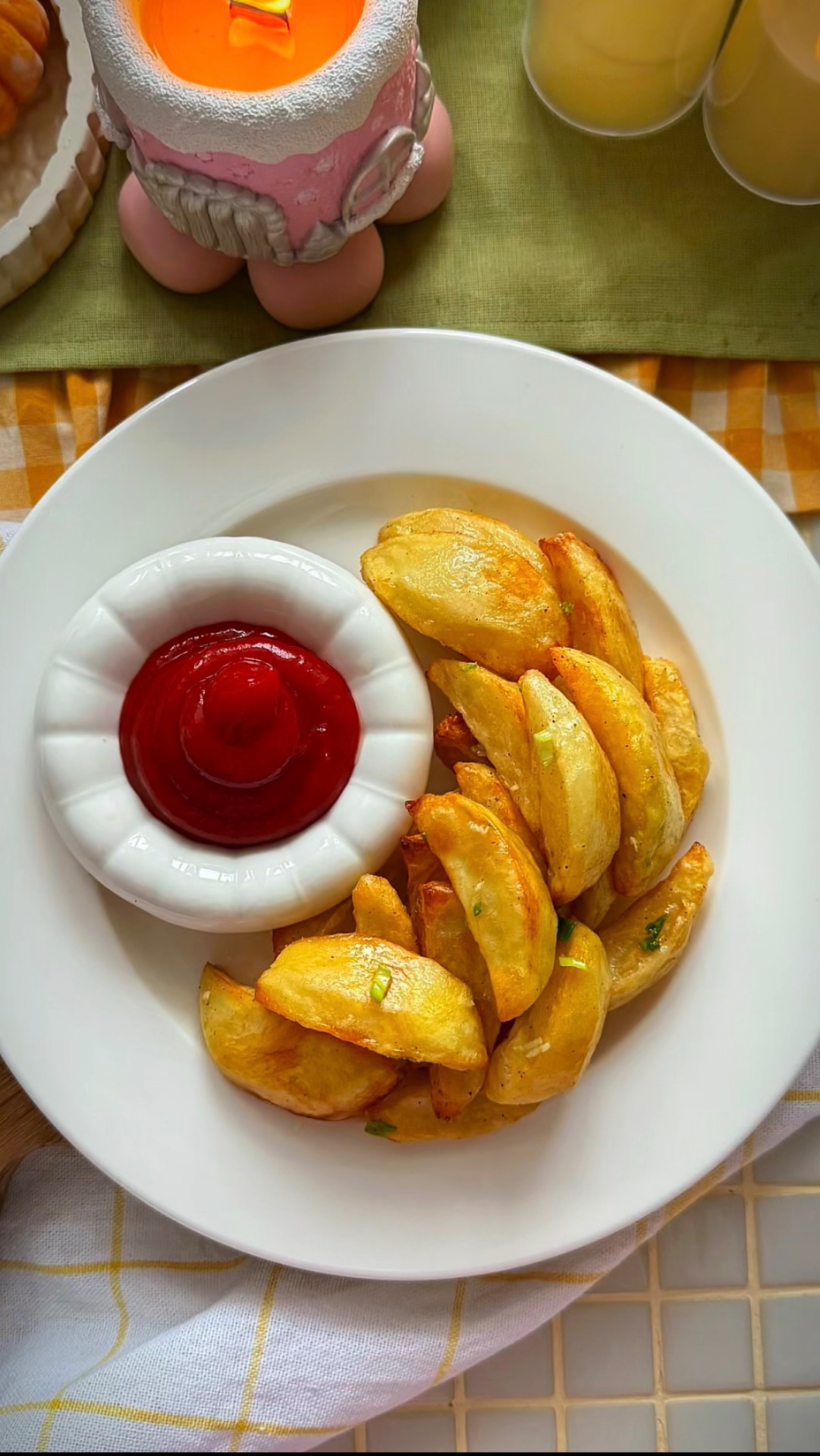 Картофель- по деревеский 🤤✨🫶🏻