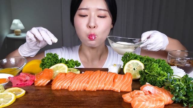 Mukbang ASMR|Подписывайтесь на канал🍣✨ 💜✨