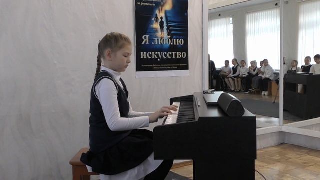 Латвийская нар. Песня, обр. П. Лиците Ангелина Бологова, 2 Класс