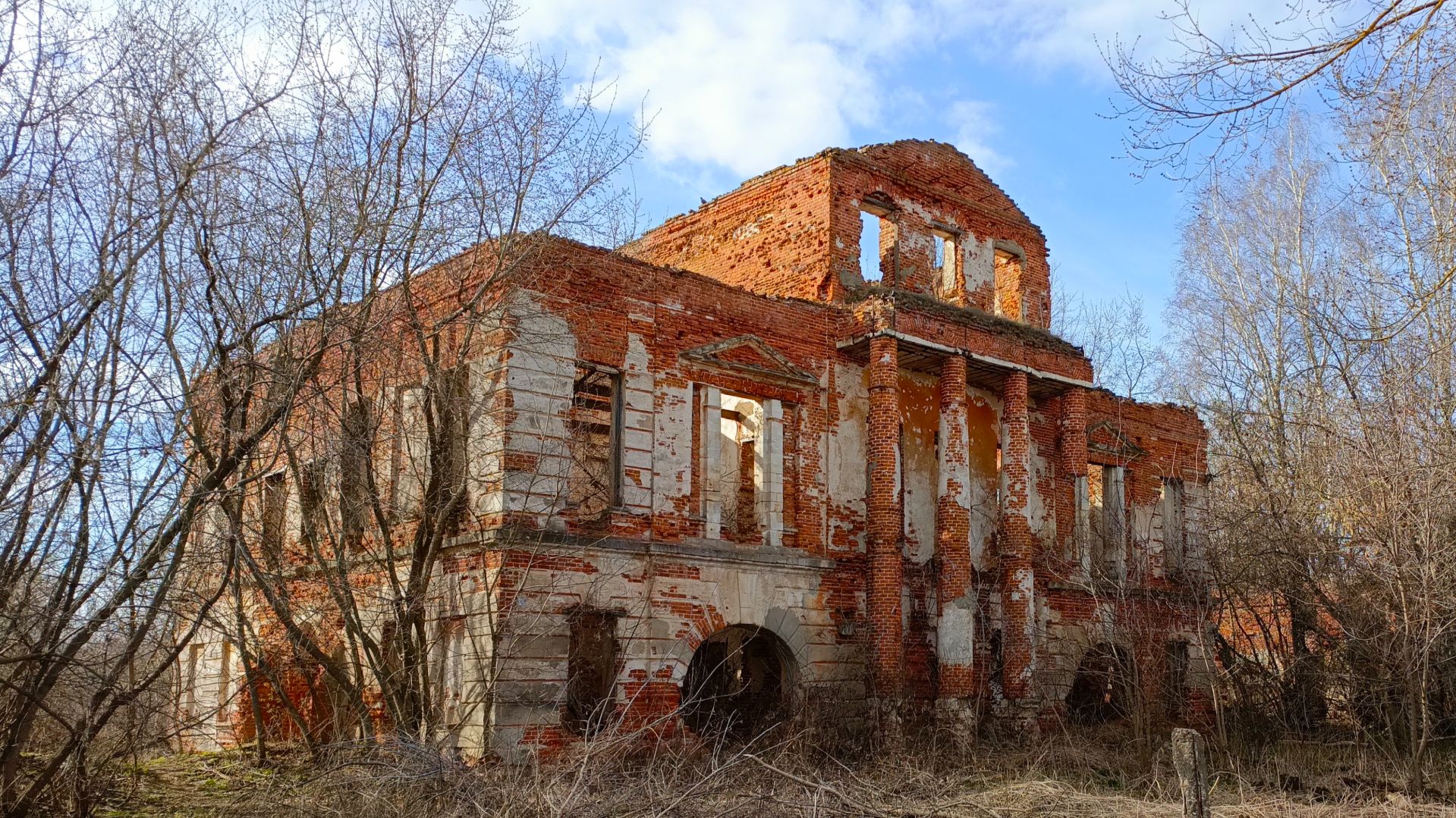 Усадьба Зендиково имение князей Барятинских заброшенные усадьбы Подмосковья.