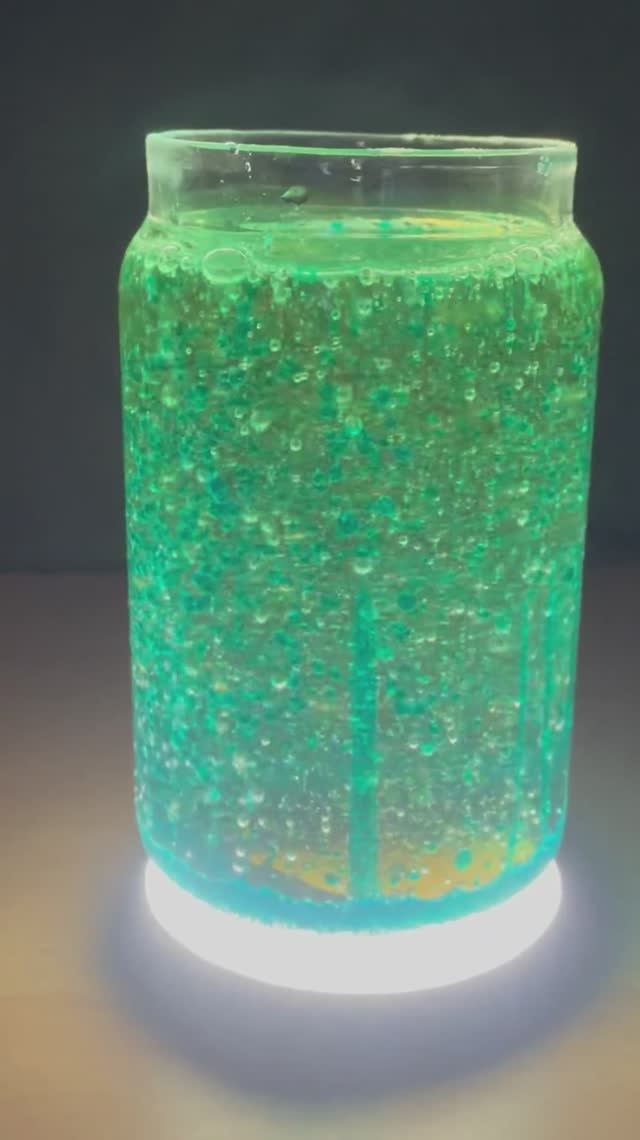 Светильник из лавы