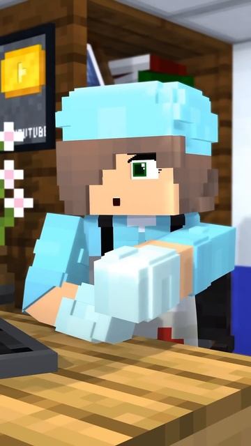 Хорошая медсестра в Майнкрафте #shorts #майнкрафт #minecraft