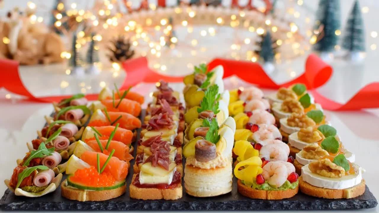 ТОП 6 закусок за 5 минут на Новый Год 2026! Быстрые и очень вкусные закуски на праздник!