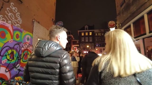 Sleepy European Beauties Amsterdam's Wild Nightlife Streets Netherlands