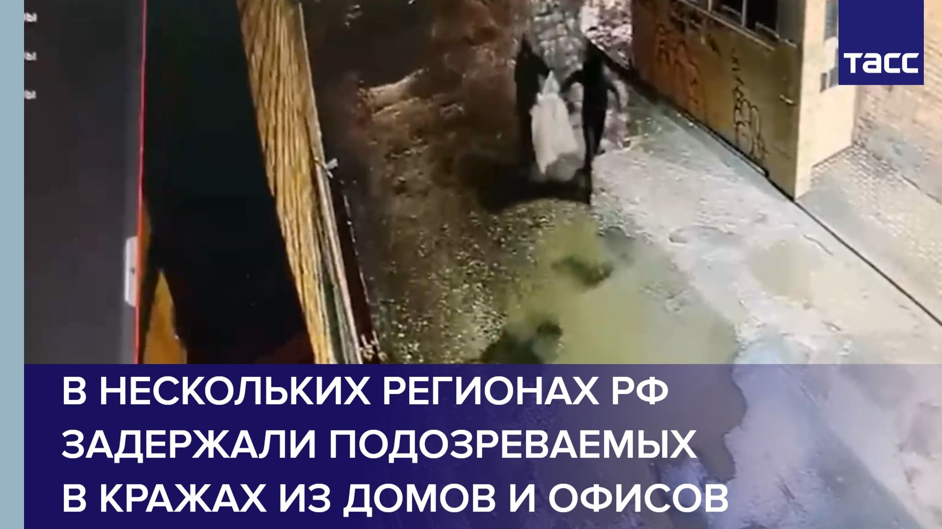 В нескольких регионах РФ задержали подозреваемых в кражах из домов и офисов