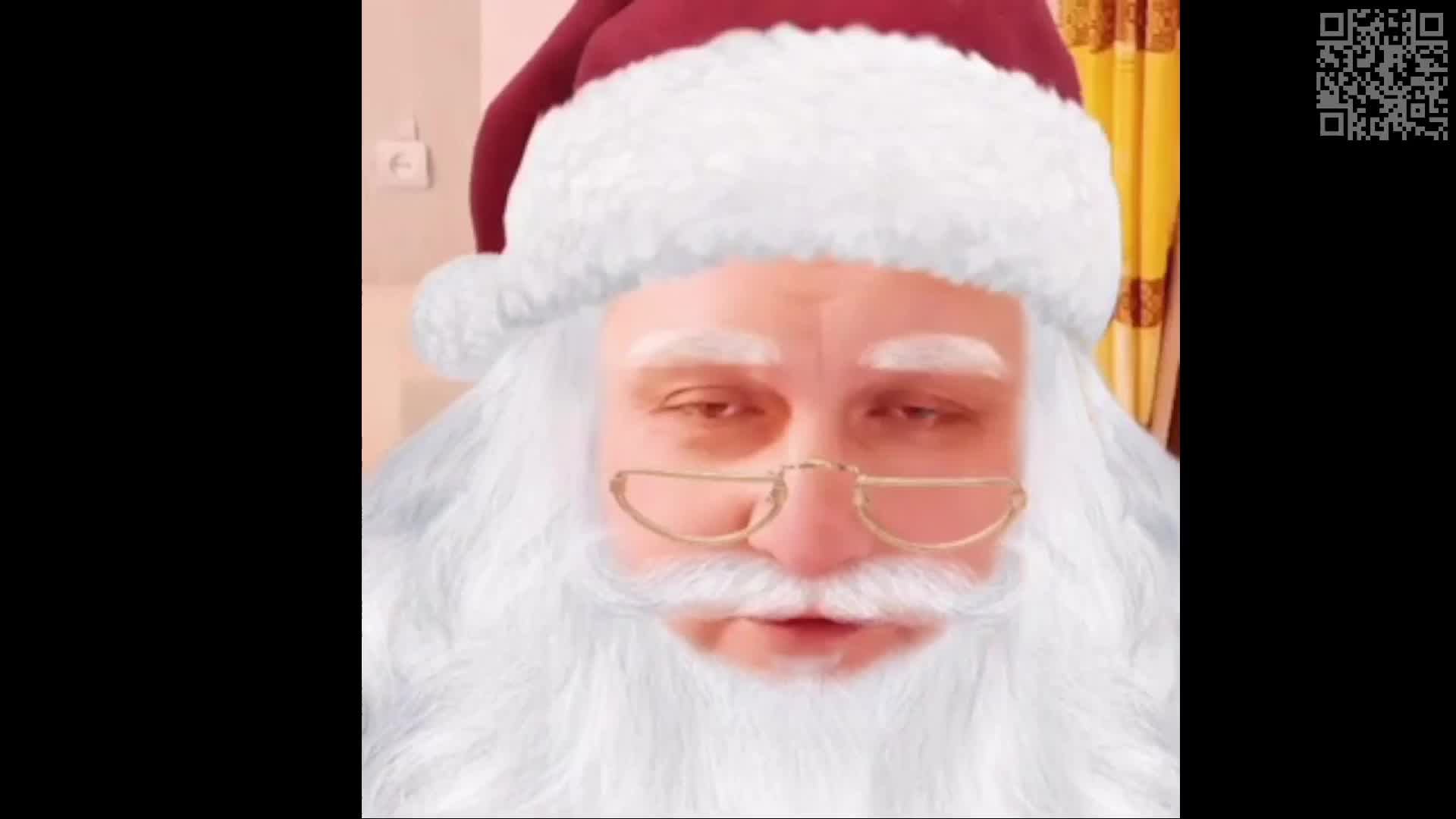 Дед Мороз. Выступление.