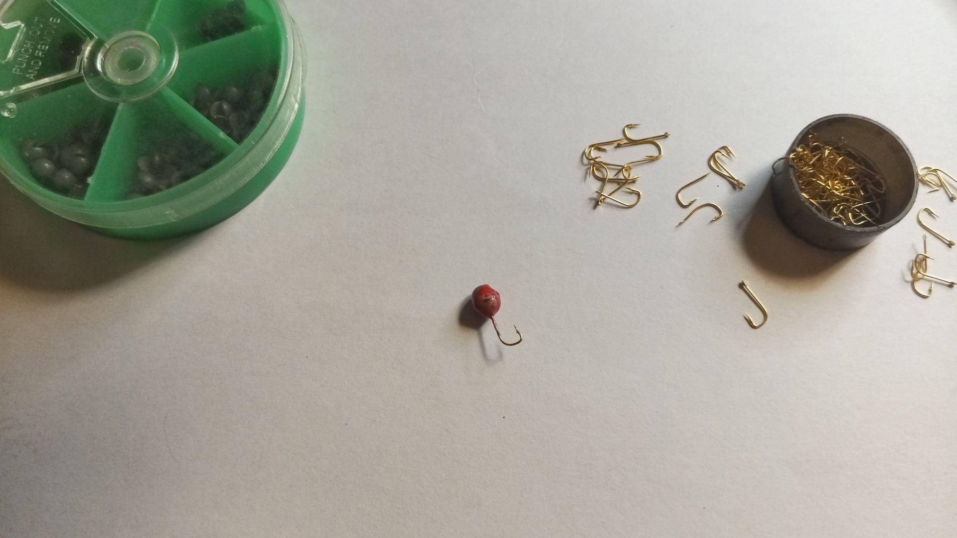 Безкаркасная мормышка своими руками.