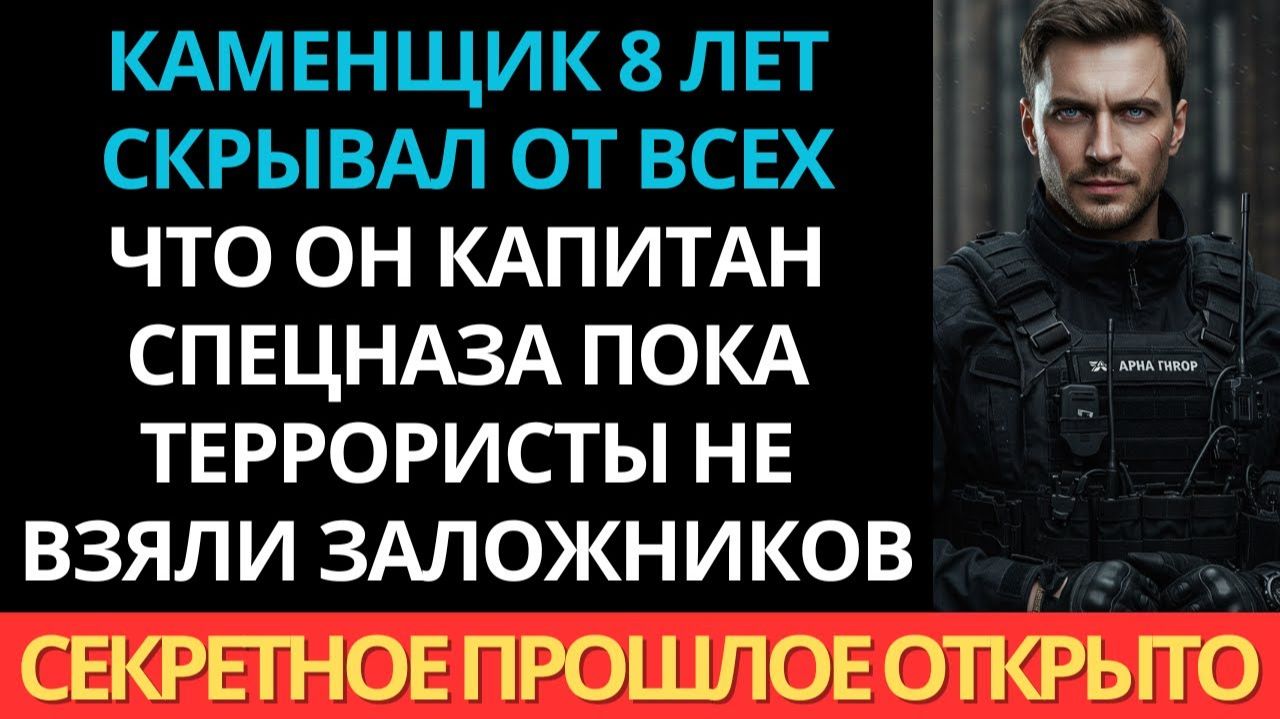 На стройке он работал каменщиком. Но в Чечне служил офицером спецназа…