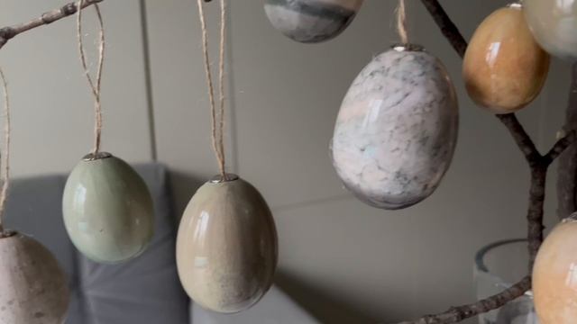 Декоративные пасхальные яйца МРАМОРНАЯ ФАНТАЗИЯ, пенополистирол, 6 см, 12 шт., 805296