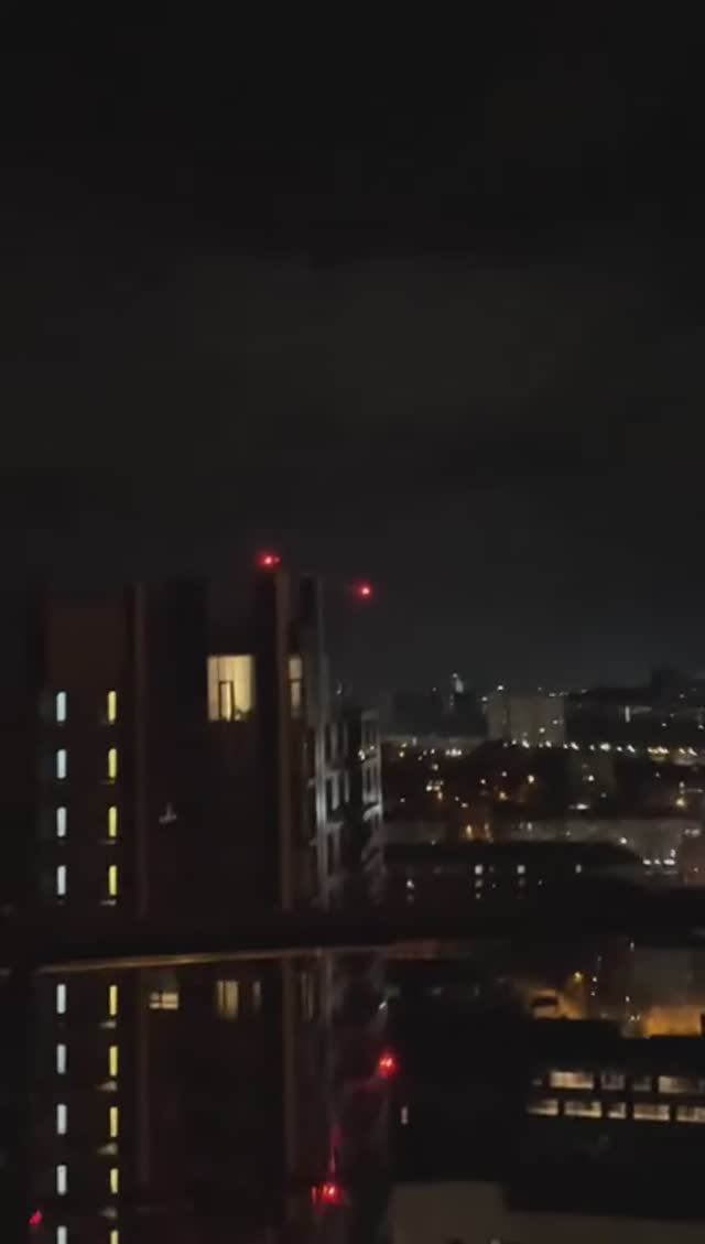 УДАР КО КИЕВУ СЕГОДНЯ. МОМЕНТ ПРИЛЁТА.