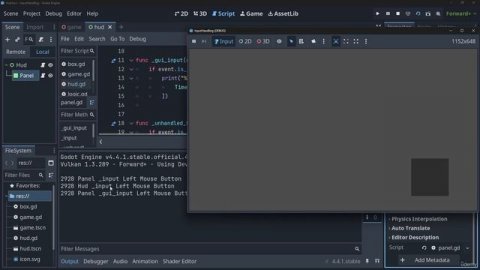 8 - Input Handling - Input Handling Preview
