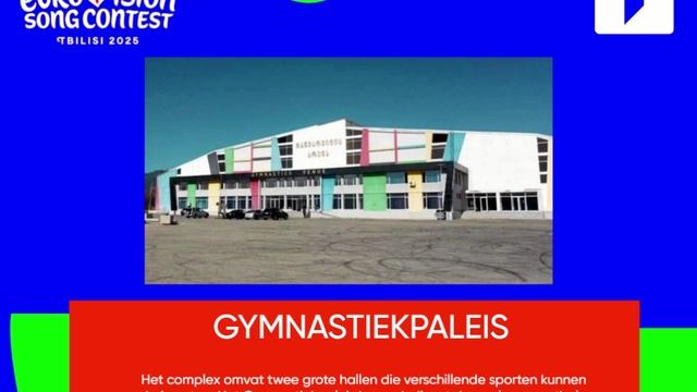Gymnastiekpaleis - Junior Eurovisiesongfestival'25
