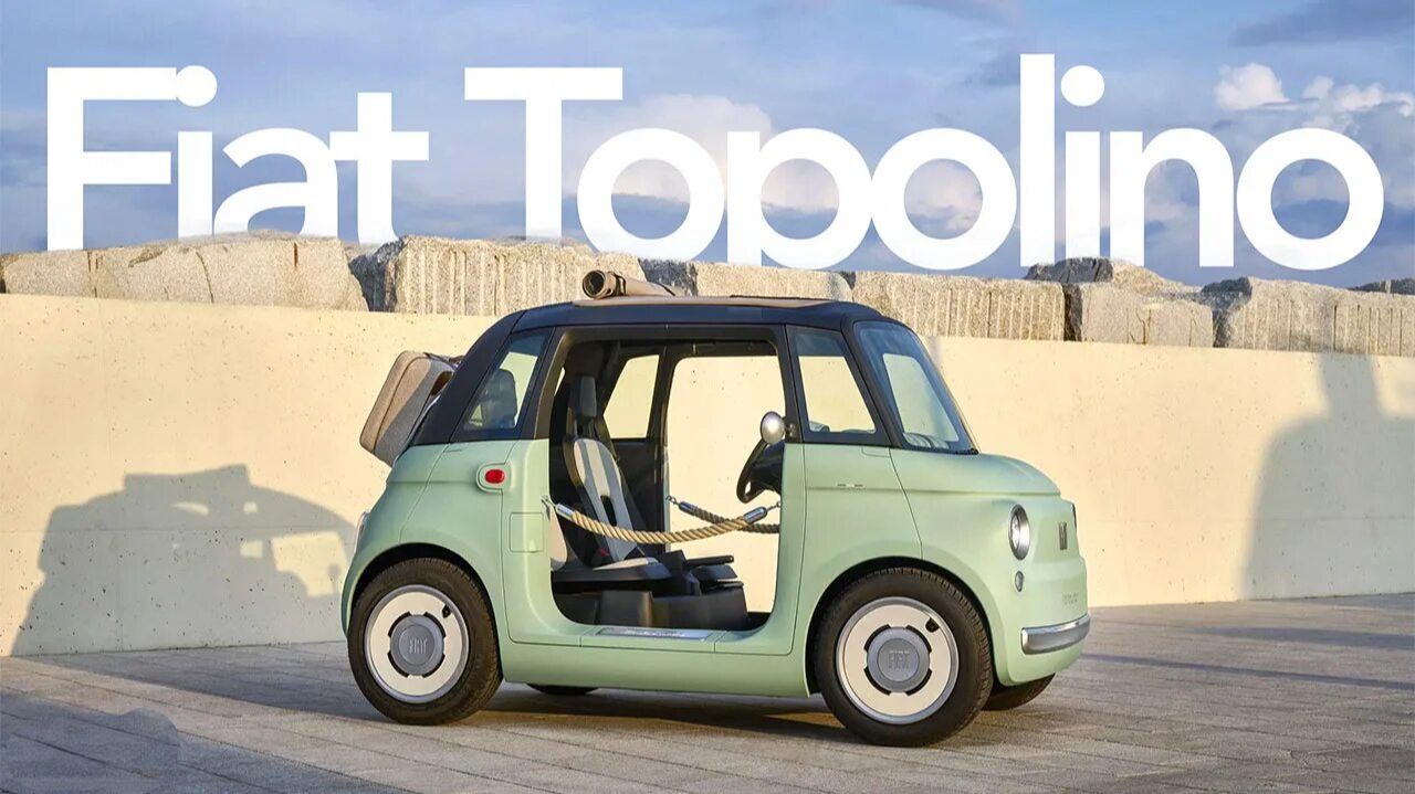 Fiat TOPOLINO.Ретро-стиль, милый и миниатюрный