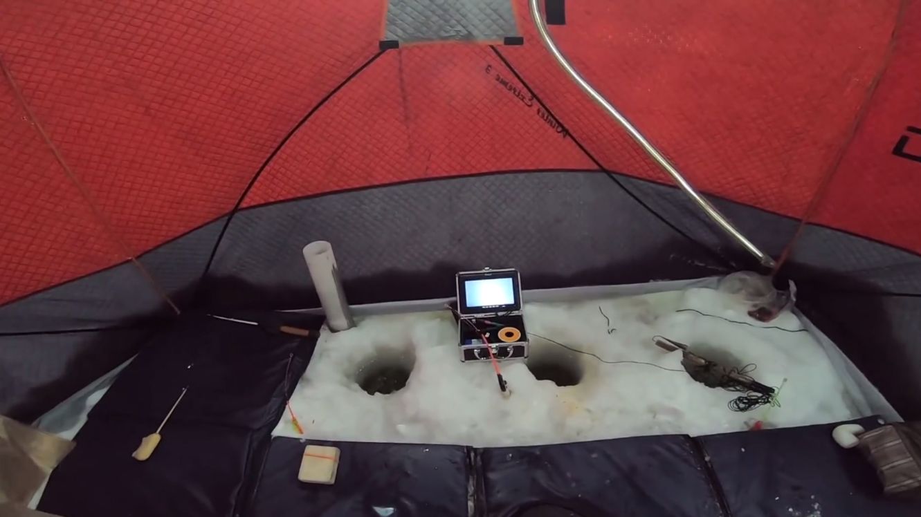 Рыбалка для души на другом берегу Енисея.