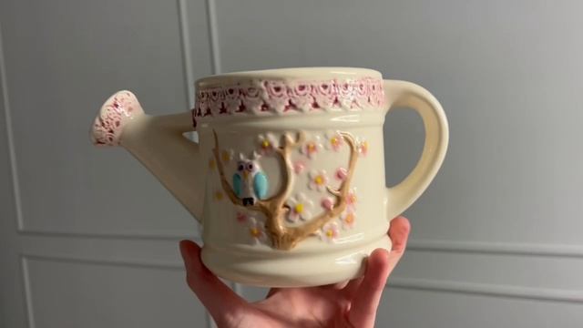 Декоративная лейка СОВА САДОВНИЦА, керамика, 22 см, XPA14000101