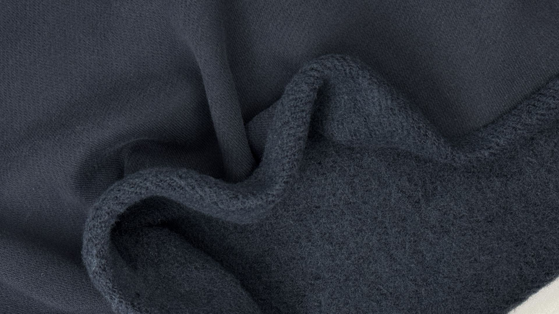 Футер 3х нитка велюр эффект Фуме с микроначесом