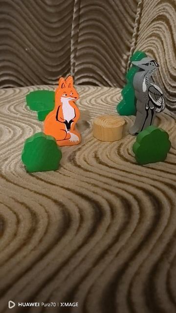 Сказка "Лиса и журавль"